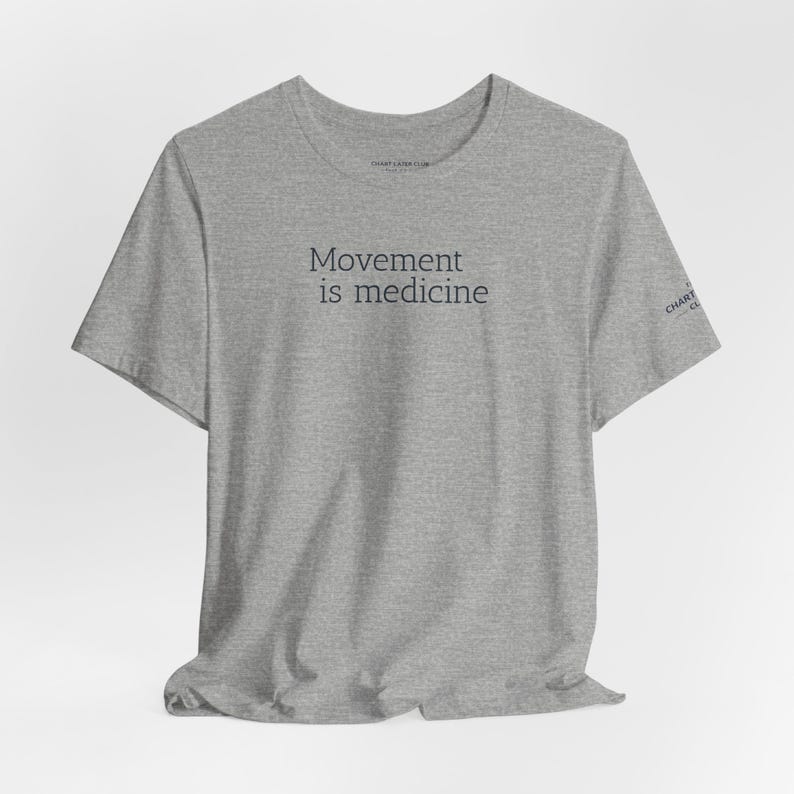 Movement Is Medicine - Rehab Tee image 7