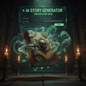 100 True Horror Story Ideas for Storytelling + AI Generator | Scary Story Prompts, Dark Tales, YouTube Horror Scripts image 2