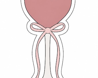 STL FILE- Wine Glass W/ Bow (Download Only- No Physical Cutter)