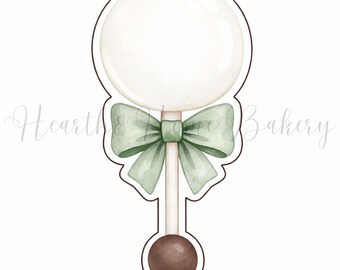 ARCHIVO STL - Sonajero para bebé (Solo descarga - Sin cortador físico)