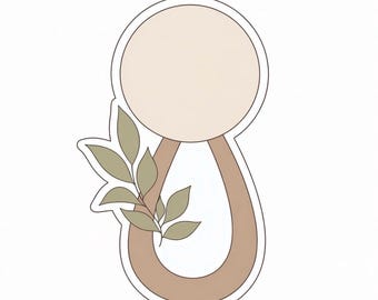ARCHIVO STL - Mango de aro para sonajero de bebé (Solo descarga - No incluye cortador físico)