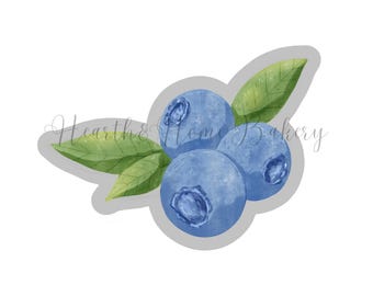 ブルーベリーバンドルクッキー型