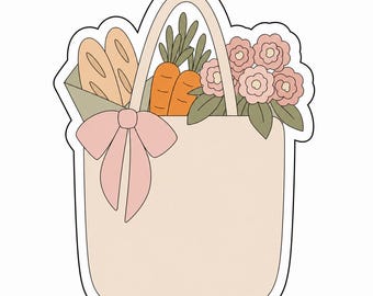 Fichier STL - Sac de marché (téléchargement uniquement - pas de découpeur physique)