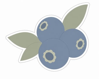 Blueberry Bundle Cookie Cutter