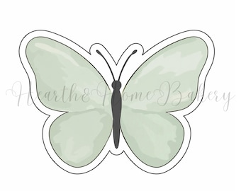 Butterfly Cookie Cutter | 3D Printed PLA Shape for Baking.