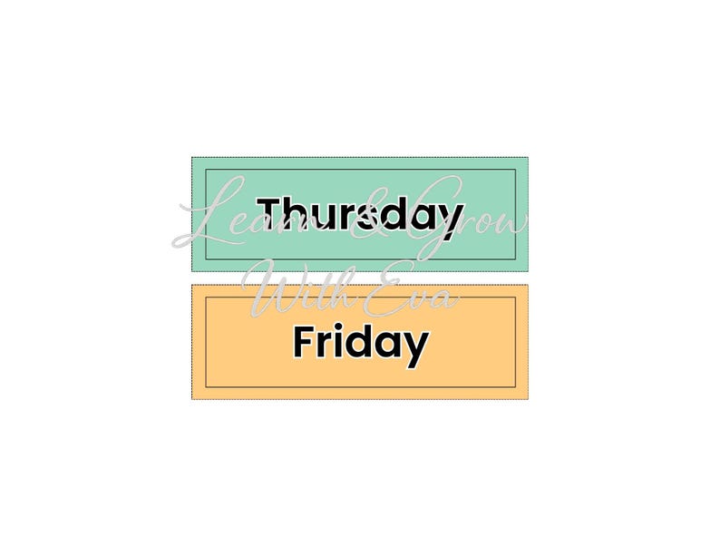Days of the Week File Folder Activity | Special Education | Autism ...