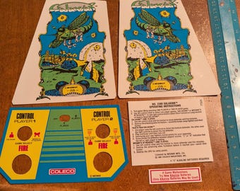 Pre cut decals for Coleco  Galaxian