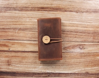 Full Grain Leather Tech Organizer, Personalized Travel Pouch, Cord Storage Bag