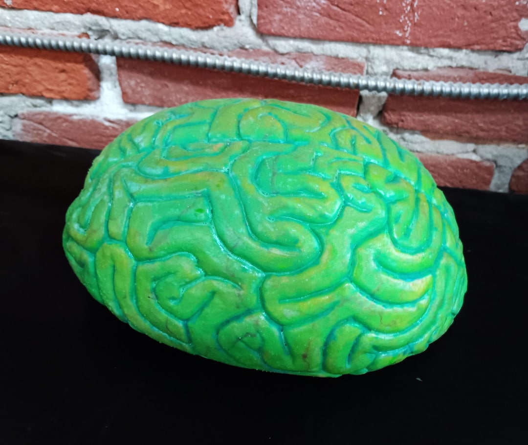 Alien Toxic BIG BRAIN Haunted House Latex Prop Halloween Decor - Etsy