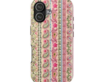 Blush Bazaar Paisley Dream  Vibrant Boho Luxe Phone Case