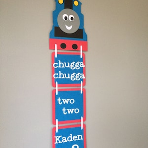 Personalized Thomas the Train Cardstock Birthday Party Door Banner