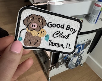 Good Pup Club (Boy or Girl) Iron-on Patch