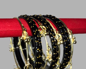 Kashmiri bangle set (set of 10)