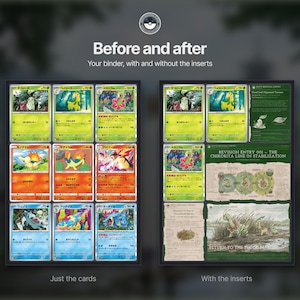 Insertos para carpetas de Pokémon de Johto / Tarjetas de marcador de posición de la Pokédex / Imprimibles de la Pokédex viviente de la Generación 2 / Encuesta regional de Johto imagen 3