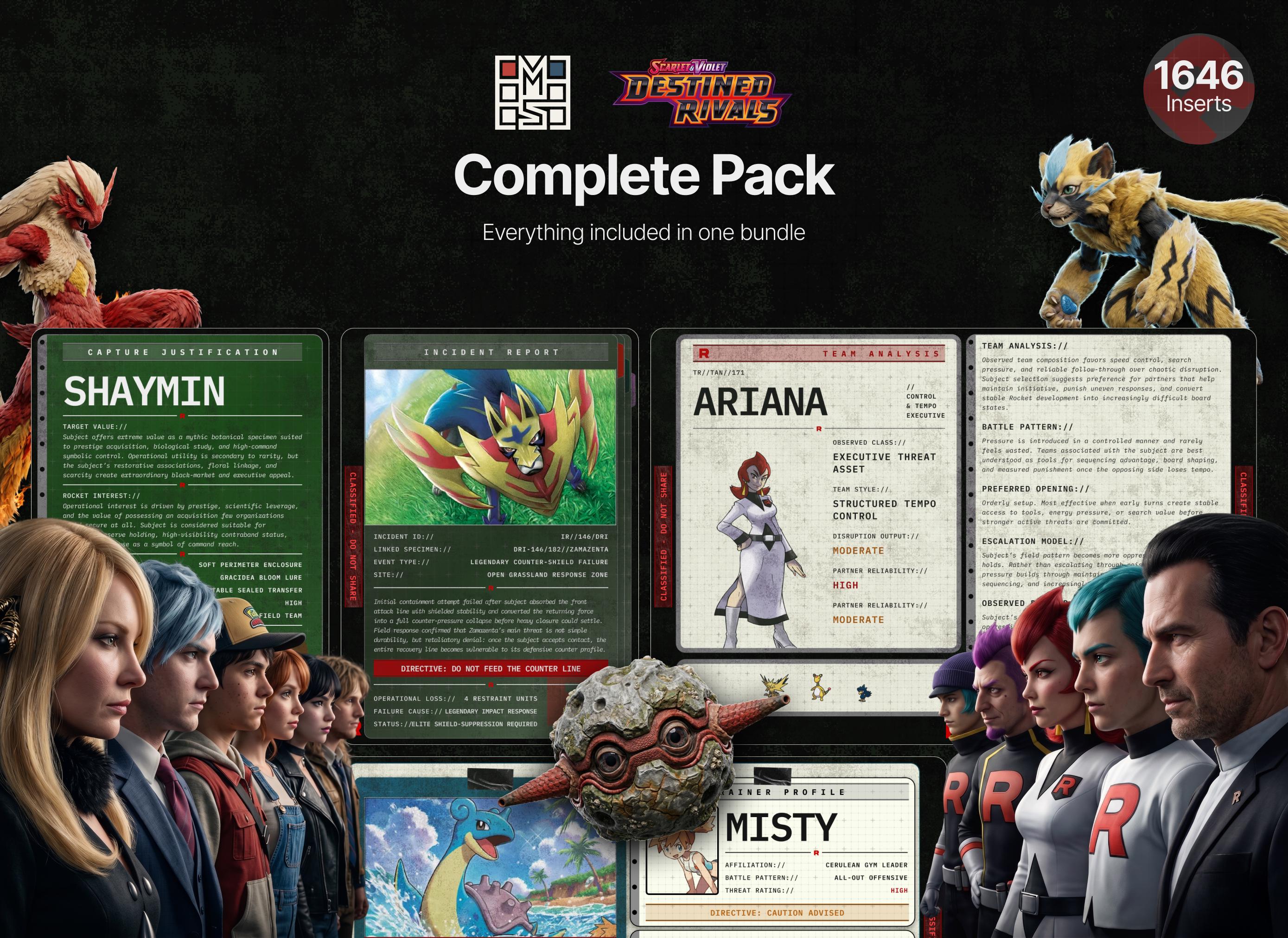 Event Archive: Destined Rivals - Complete Pack - Etsy
