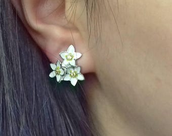 Forget-me-not Earrings