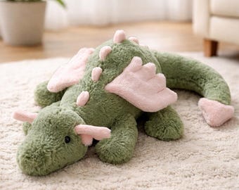 Peluche de dragón Malachy de Jellycat – Peluche suave y nuevo