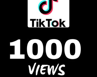 1000 visualizzazioni su TikTok, crescita rapida dell'account/consegna rapida/incremento dell'engagement sui social media