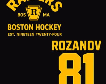 Ilya Rozanov 81 - Diseño Boston Raiders, Descarga Digital Hudson Williams Connor Storrie, Archivo PNG Inspirado en Heated Rivalry