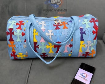 Latest Hot Selling Premium Quality Cow Hide Leather Duffle Bag,Customized Colors Duffle bag,Weekender bag For Gift.
