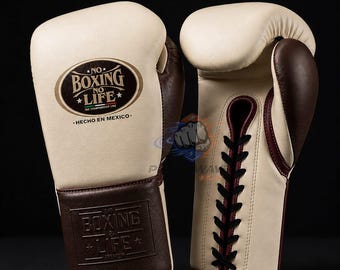 New Latest Arrival Custom Made No Boxing No Life Boxing Sparring Gloves Original Cow Hide Leather Gloves For Gift.