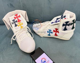 Personalized  Best Quality Original Leather Christian Stylish Breathable Boxing Wrestling Shoes Gym Training Fighting Shoes For Gift