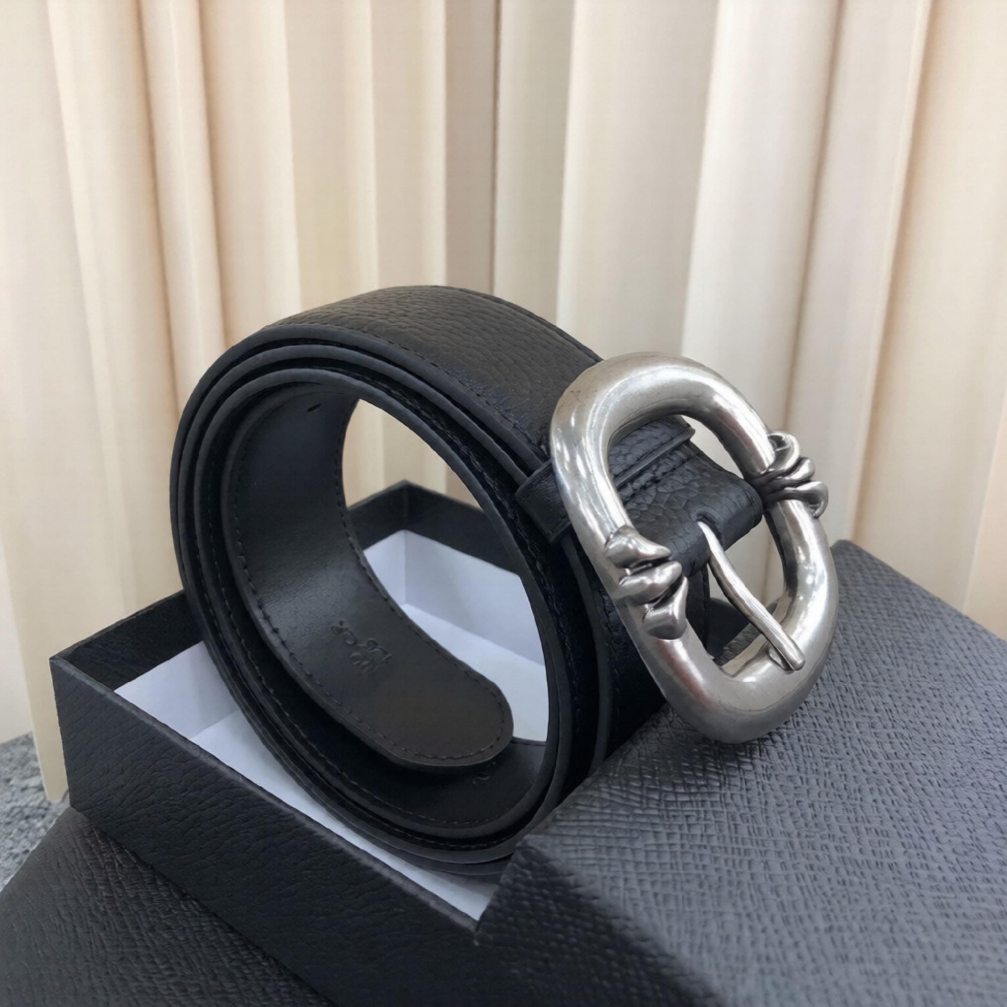 WHAT'S | Belt Buckle CH Hearts Chrome LeatherBuckle+ChromeHeartsBelt Wall Bill アクセサリー ON STAR? THE アクセサリー