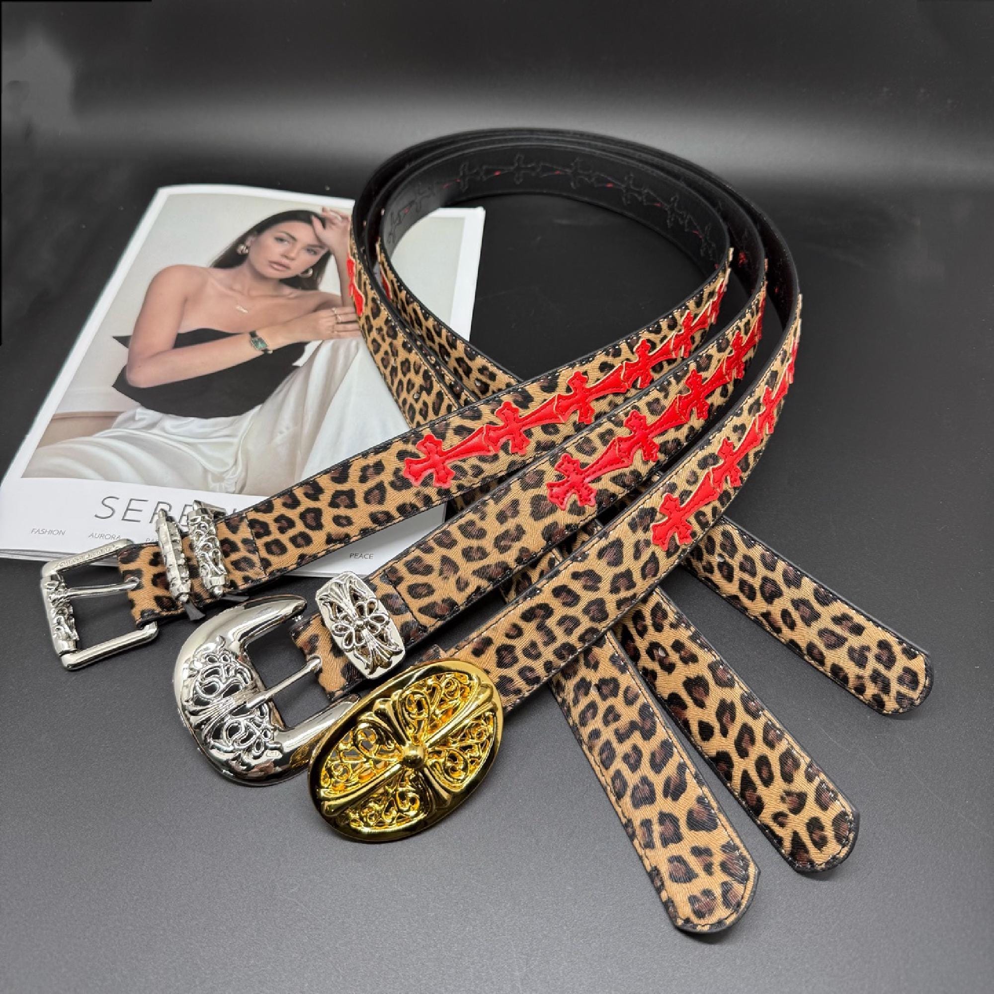 Boucle De Ceinture Vintage Wales Patent - Ancienne Marque - Homme - Multicouleur