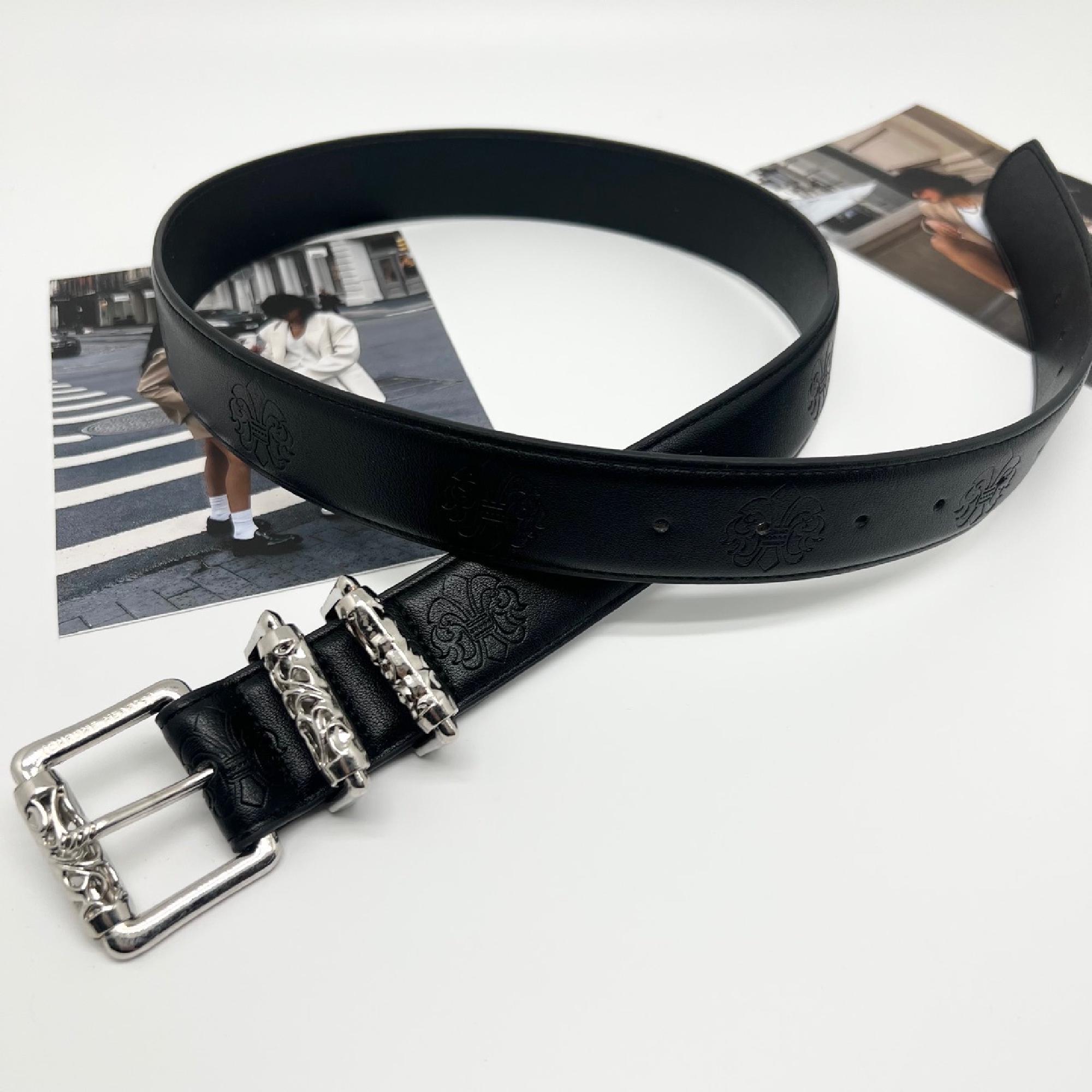 小物 Chrome Hearts-inspired belt Chrome Hearts Inspired Belt - Etsy