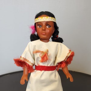 Vintage Native American Doll