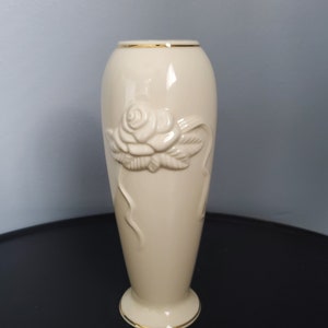 Vintage Lenox Rose Blossom Vase