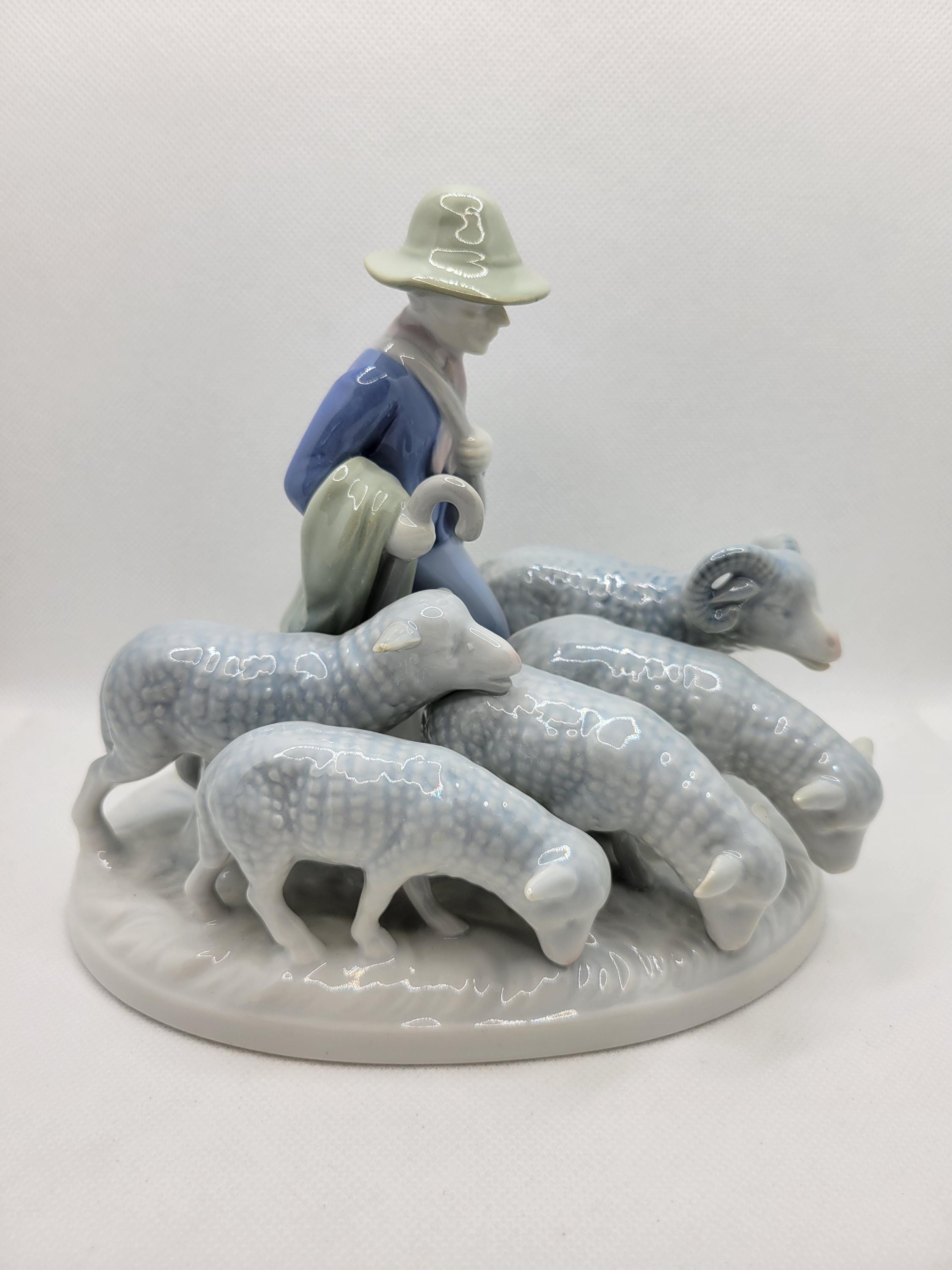 ババリア　ゲロルド　GEROLD　PORZELLAN 置物　フィギュリン Gerold Porzellan - Bavaria - Figurine of Coal Tit Bird. For Sale