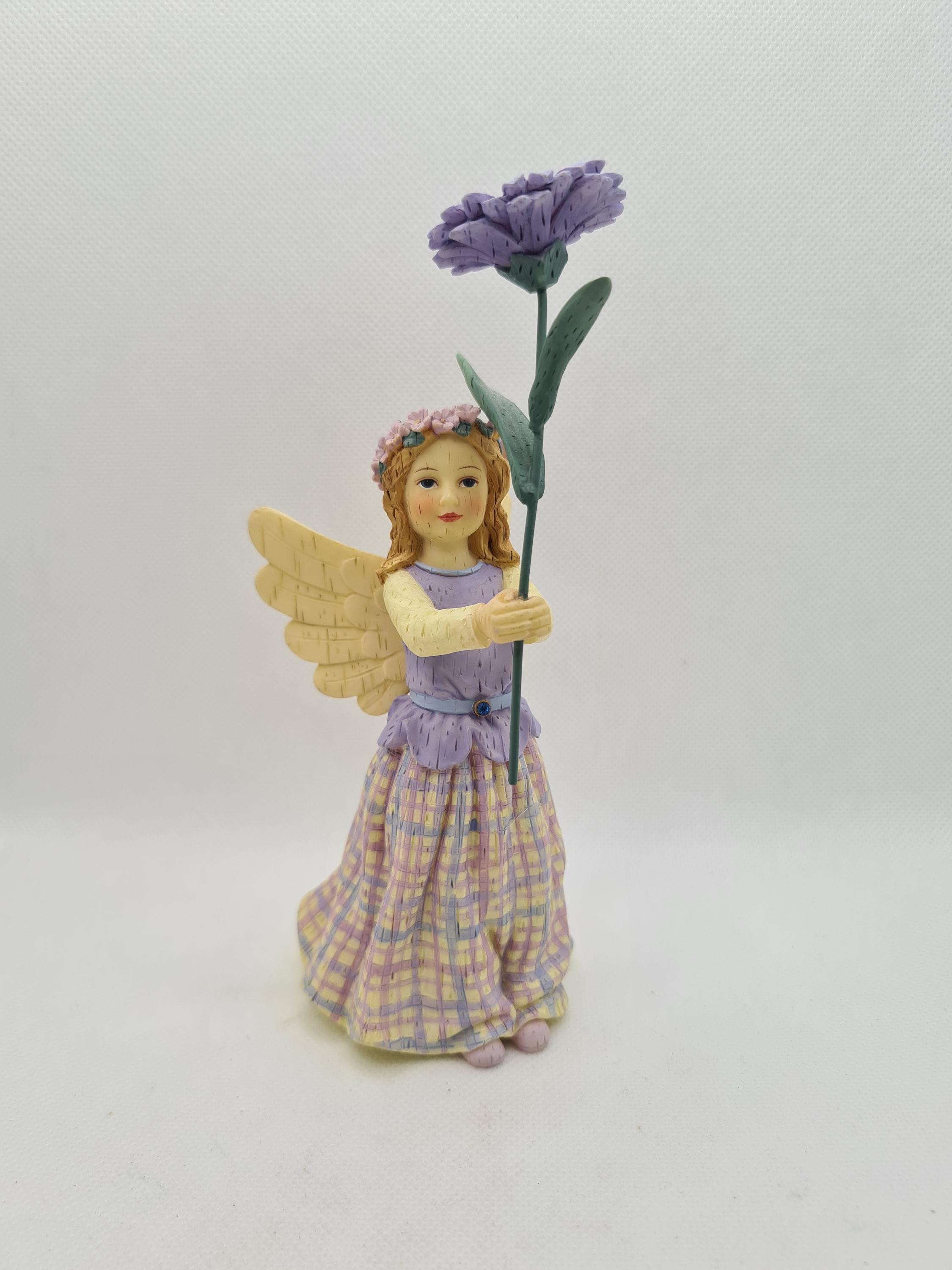 Vintage Demdaco Wildflower Angels Figurines Asters for September