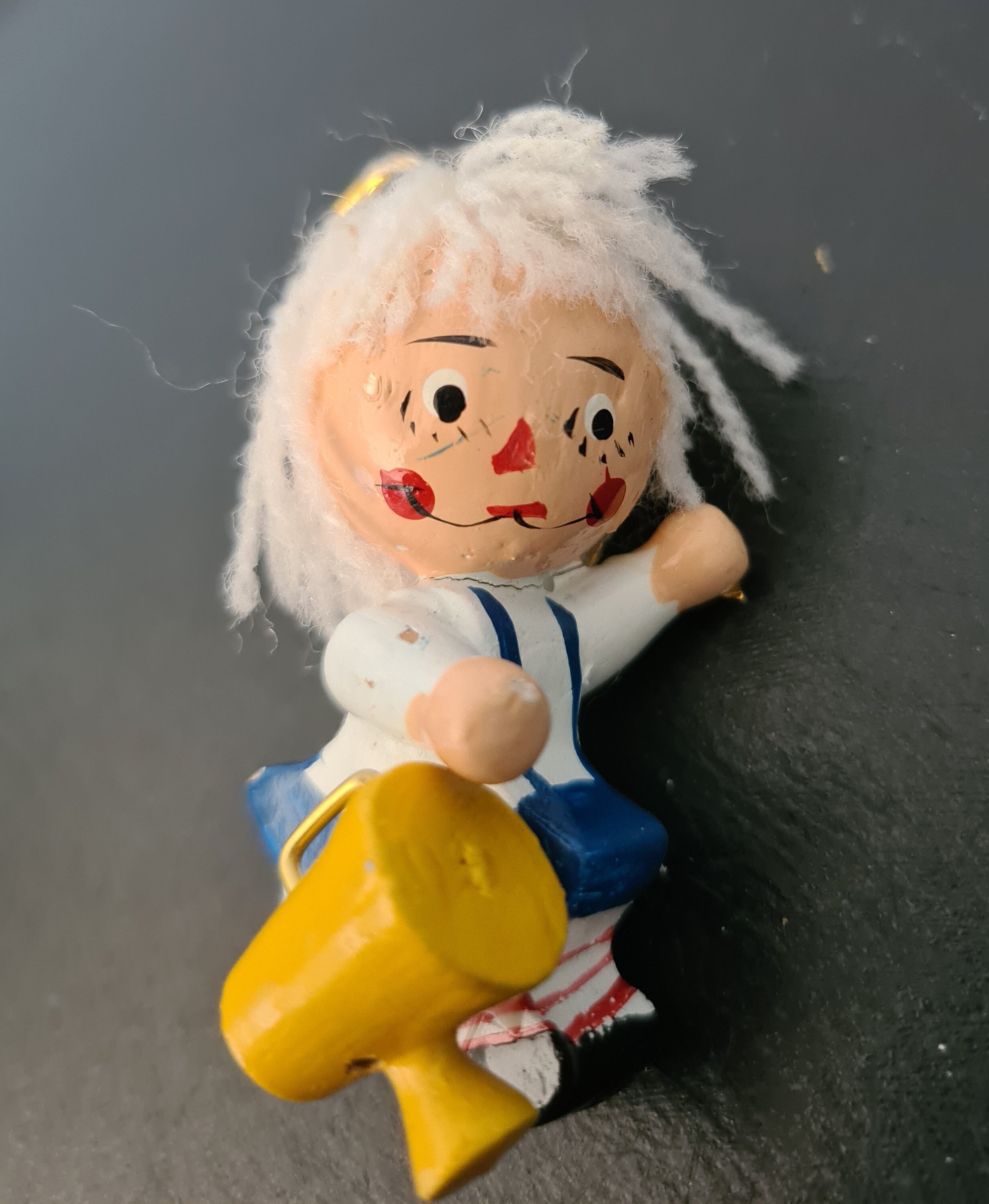 ヴィンテージ ラガディ アン 木製 クリスマス オーナメント - Etsy 日本