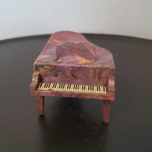 Vintage Grand Piano Dollhouse Furniture