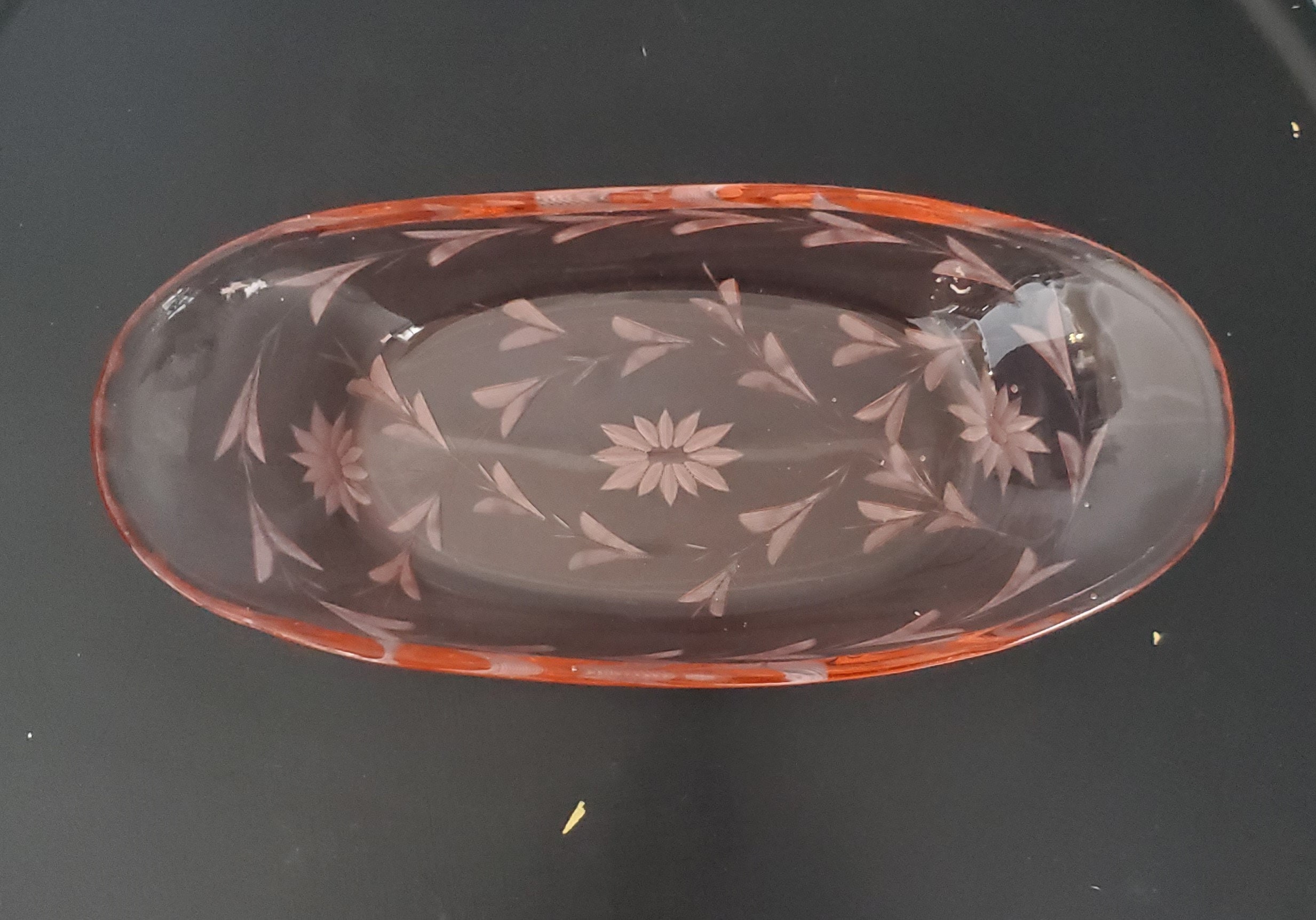 Vintage Clear One Pound Covered Ribbed Glass Butter Dish - Ruby Lane
