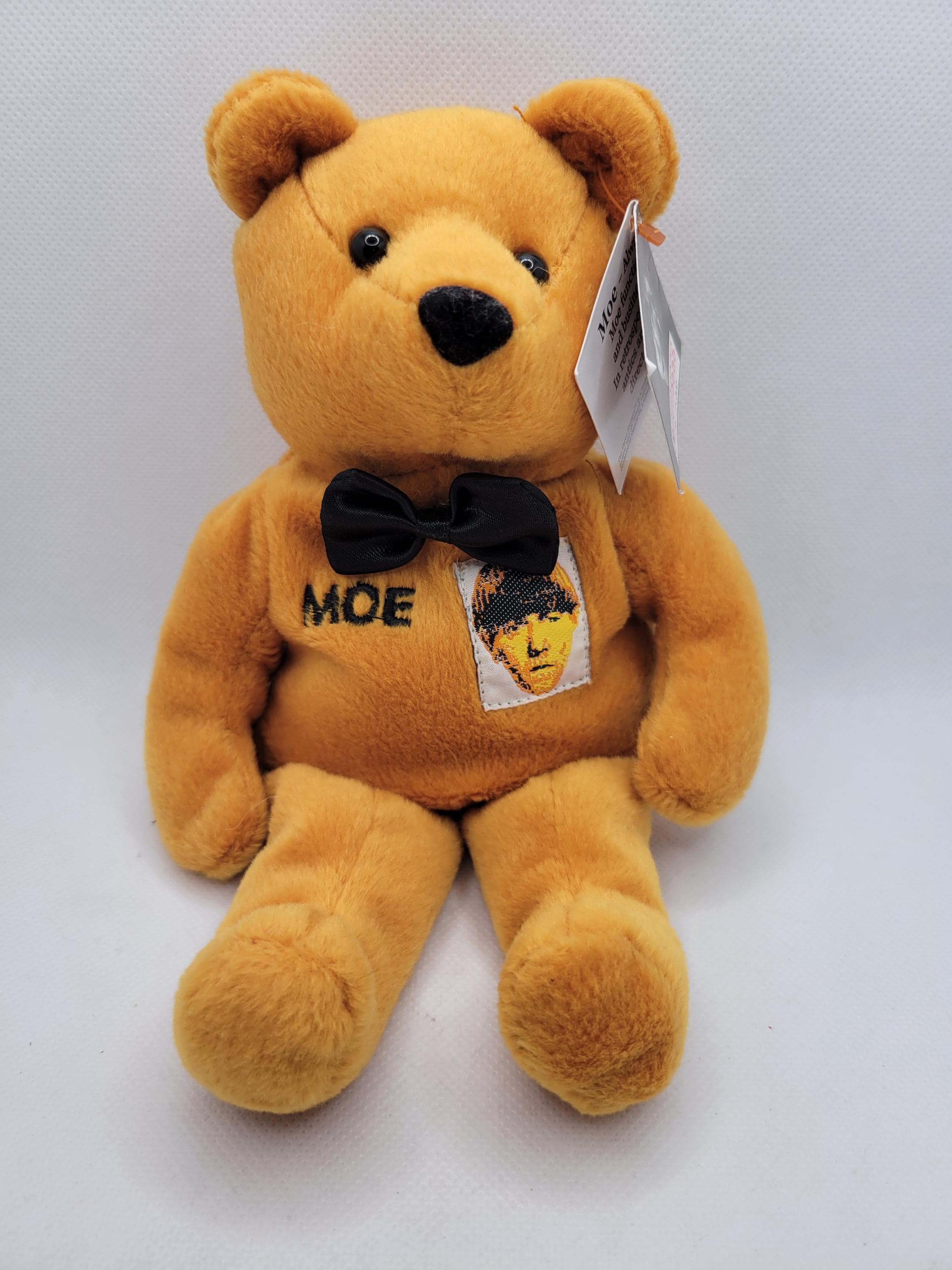 Vintage 1999 Three Stooges Moe Plush Bear - Etsy