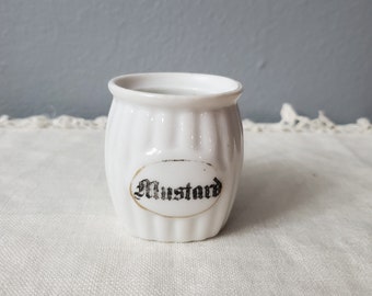 Vintage Mustard Jar