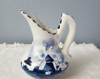 デルフトポリクローム★オランダビンテージ　水差し ヴィンテージ デルフト オランダ製 水差し - Etsy 日本