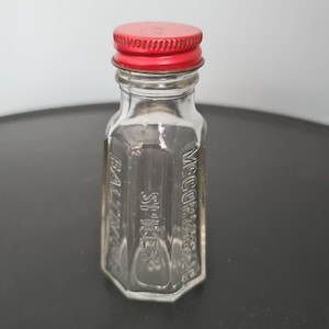 Vintage McCormick & Co. Glass Spice Bottle