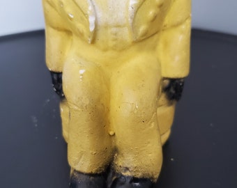 ヴィンテージ チャーリー マッカーシー チョークウェア フィギュア彫刻
