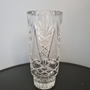 Vintage Lead Crystal Vase