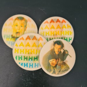 Vintage Home Alone Pinback Buttons 1991 Set of 4 - Etsy