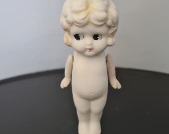 ヴィンテージ 大型 陶器 ビスク キューピー人形 12インチ 腕付き
