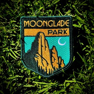 Of The Trees Patch | Moonglade Park Inspired Embroidered Iron-on Fan Patch for Bass Music Festivals