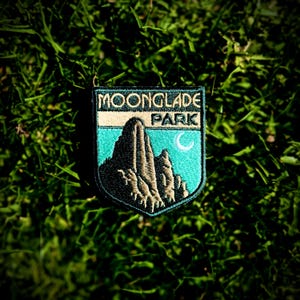 Of The Trees Patch | Moonglade Park Inspired Embroidered Iron-on Fan Patch for Bass Music Festivals
