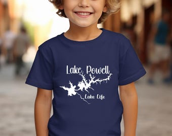 Camiseta juvenil del lago Powell - Camiseta ultrasuave - Ropa para la vida en el lago
