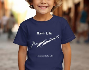 Camiseta juvenil del lago Norris - Camiseta ultrasuave - Camiseta de la vida en los lagos de Tennessee