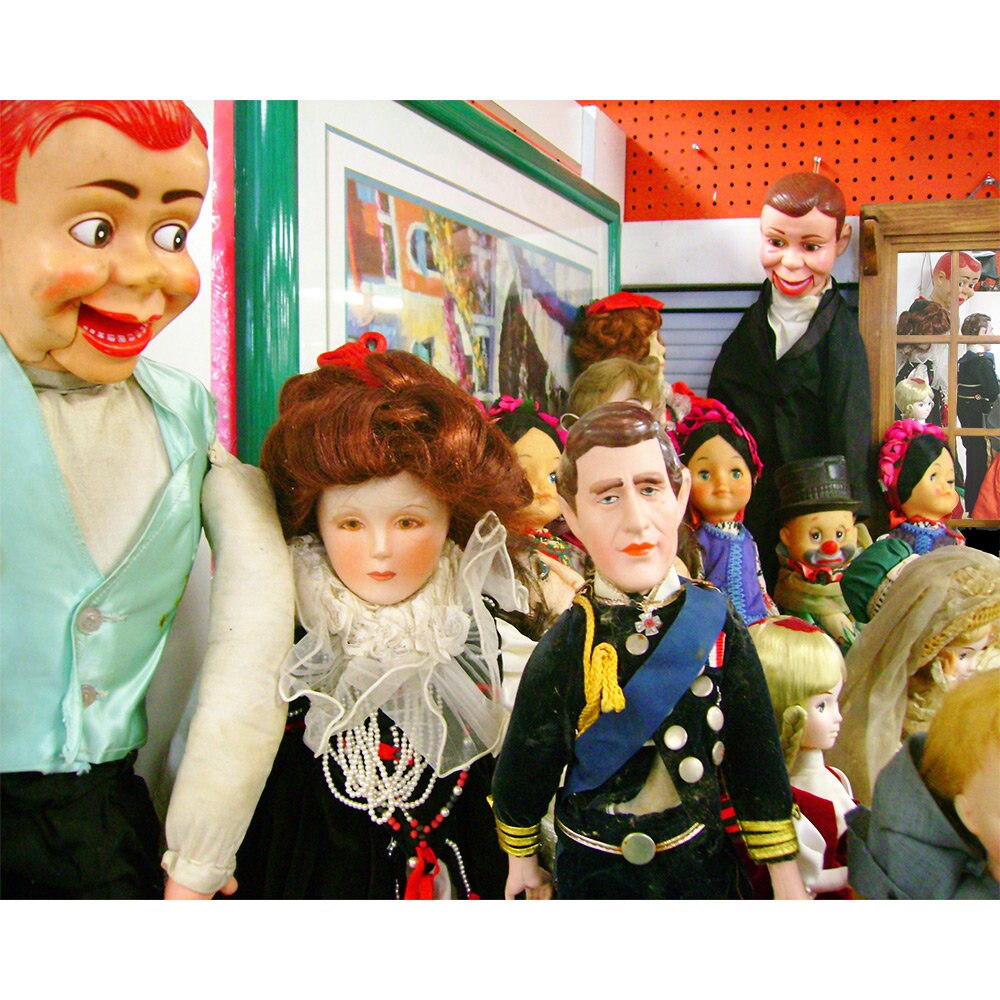 thrift store dolls