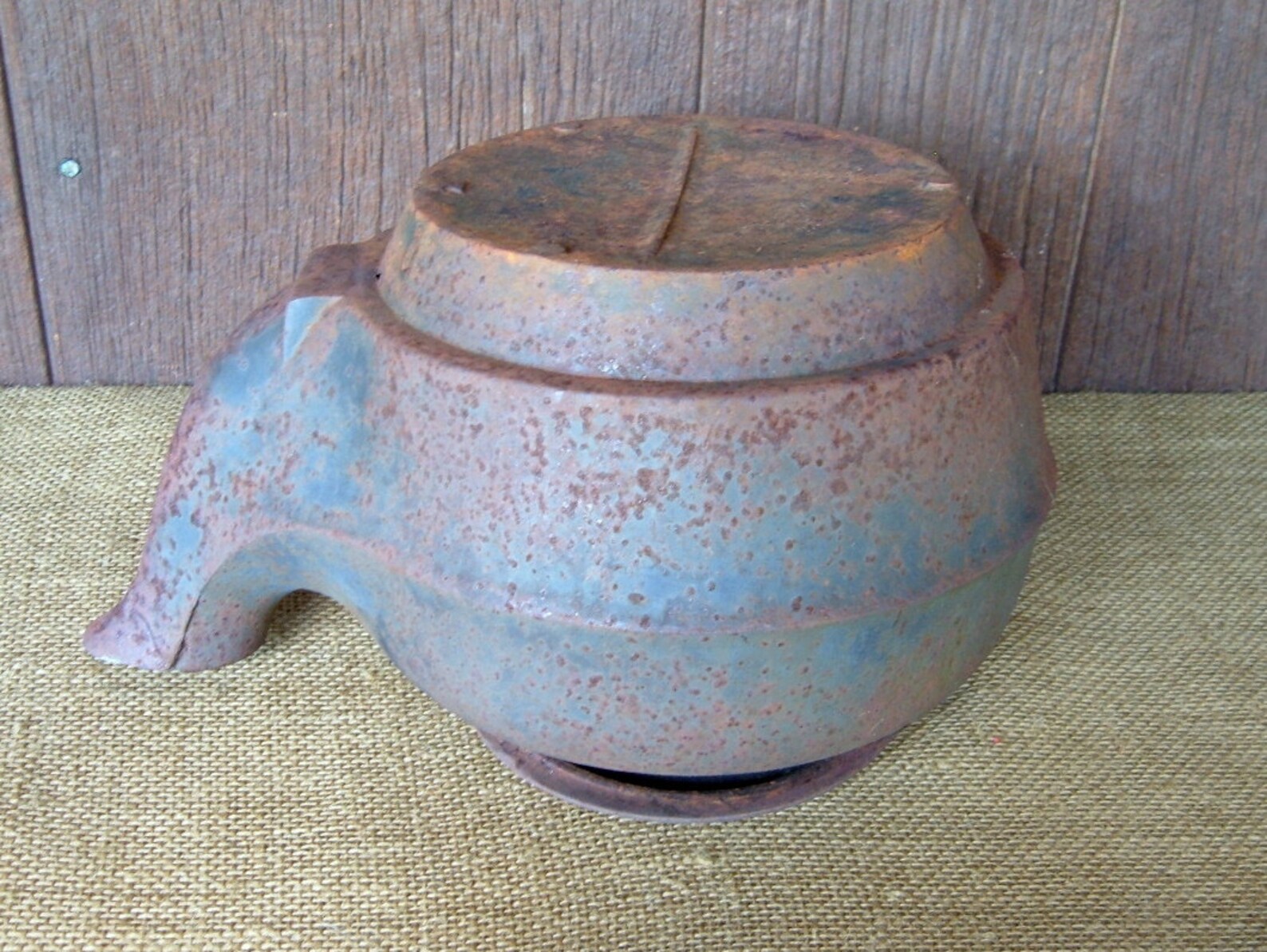 Cast Iron Coffee Pot Vintage Nashville P&B Iron Kettle Etsy